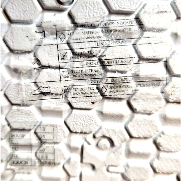 Air Walk Forever 21 US Men’s Size 13 Color Gray & White/ 00465530 - Picture 4 of 5